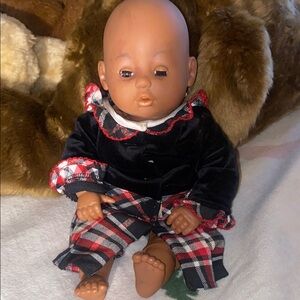 Plaid Outfit Baby Doll